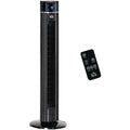 42" Anion Tower Fan with Remote, 3 Speed, Oscillation, Black Homcom