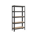Metal Shelves For Garage 75x30x150cm Black by Songmics Songmics