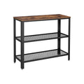 Vasagle Industrial Style Console Table With 2 Shelves - Perfect for keeping your hallway tidy and organised