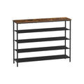 Vasagle Industrial Shoe Shelves, 5 Tiers Songmics