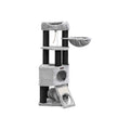 Feandrea Large Tower Cat Tree, Light Grey