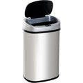 48L Stainless Steel Automatic Sensor Dustbin Homcom