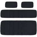 Outsunny Garden Rattan Sofa Cushion Polyester Cover Replacement Outdoor- No Cushion Included Grey Outsunny
