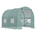 Reinforced Walk in Polytunnel Greenhouse 2.5x2m
