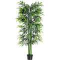 6ft Artificial Bamboo Tree, Greenery, Home/Office, Pot, 1.8M Homcom