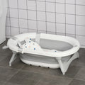 Portable Baby Bath, Anti-Slip, Newborn to 3 Years Homcom