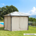 Sides For Gazebo, 4-Pack, Universal, Fits Most 3x3m Gazebo Outsunny