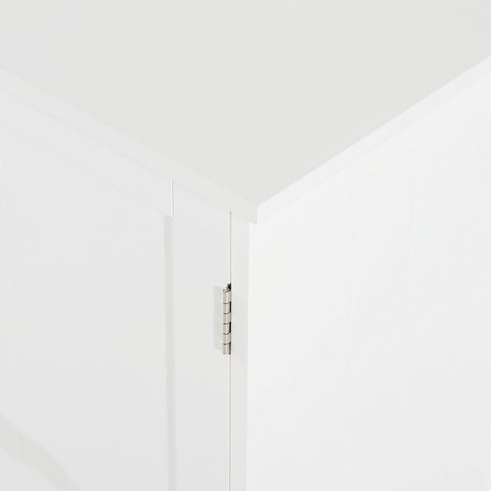 Under Sink Bathroom Cabinet, 60L x 30W x 60H cm, White