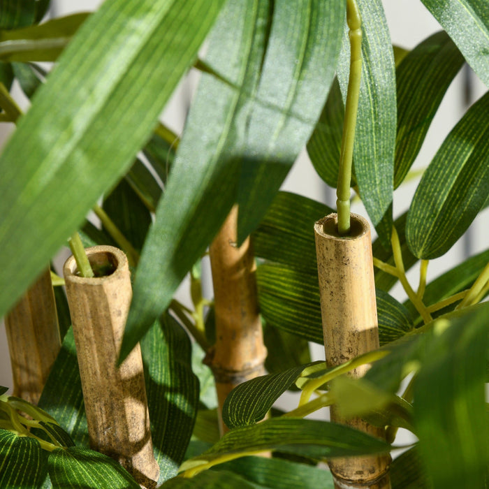 Artificial Bamboo Tree in Pot, Green