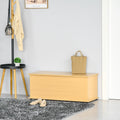 Wooden Storage Box, Toy Chest, Bench Seat, Burlywood Homcom
