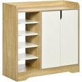 Shoe Storage Cabinet With Shelves Homcom
