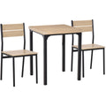 Compact 3-Piece Bistro Dining Set Homcom