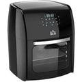 8 in 1 Multi Cooker, Digital Air Fryer Oven, 12L, 1800W, Black Homcom