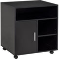 Mobile Printer Stand Unit, Modern, L60 x W50 x H65.5 cm Homcom