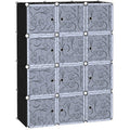 DIY Wardrobe, Plastic Modular Closet, Cabinet Cube Homcom