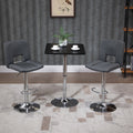 Square Bar Table Homcom