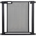 Black Dog Gate for Doors & Stairs (75-82cm) Pawhut