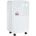 Quiet Portable Dehumidifier - 12L/Day 2000ML - 4 Modes Homcom