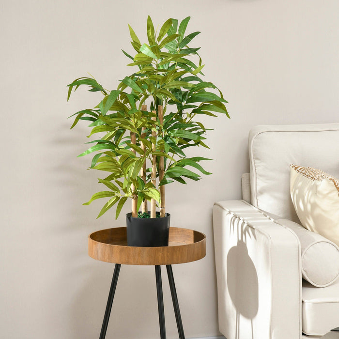 Artificial Bamboo Tree in Pot, Green
