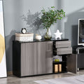 Modern Storage Cabinet For Living Room, L117 x W36 x H74cm Homcom