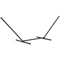 Hammock Stand for Indoor or Outdoor Use Freestanding Metal Frame Black Outsunny