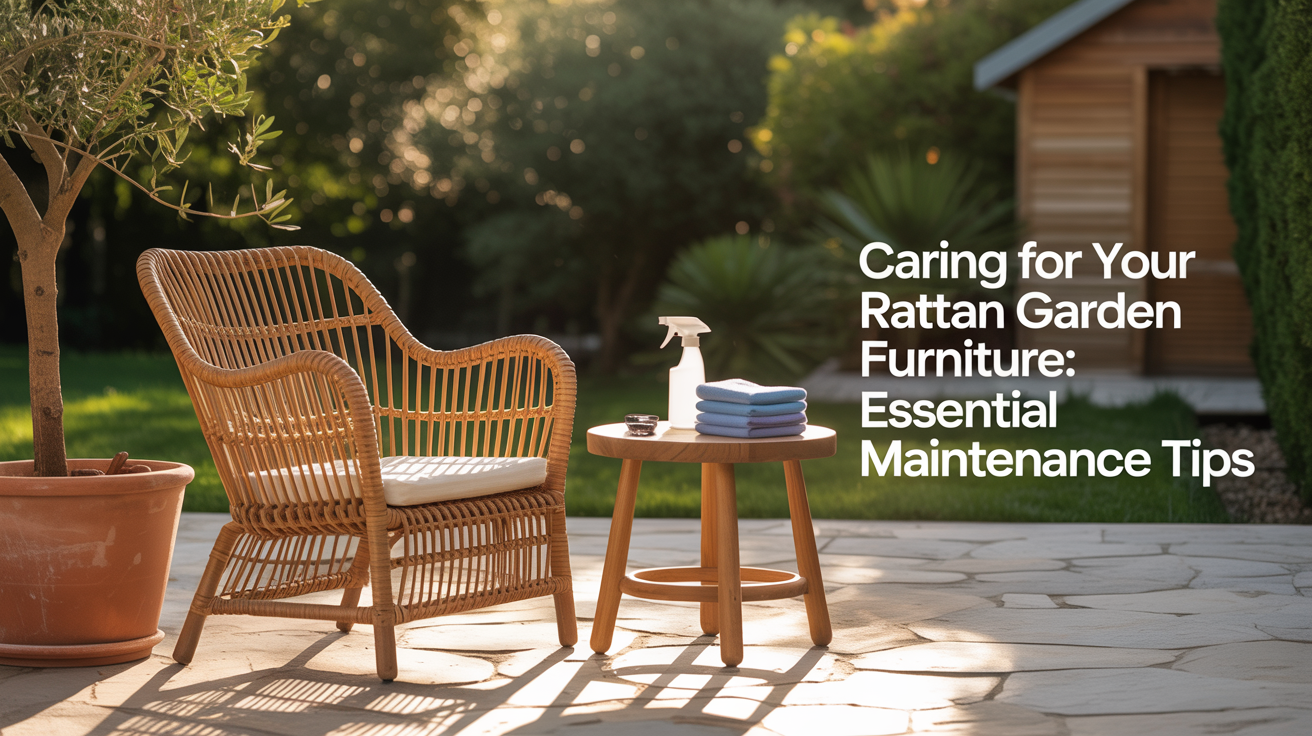 Caring for Your Rattan Garden Furniture Essential Maintenance Tips