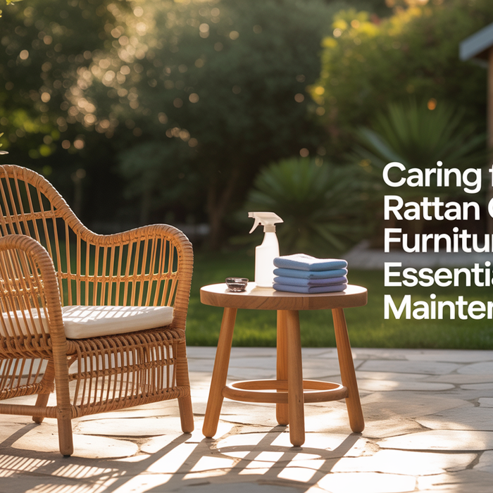 Caring for Your Rattan Garden Furniture Essential Maintenance Tips