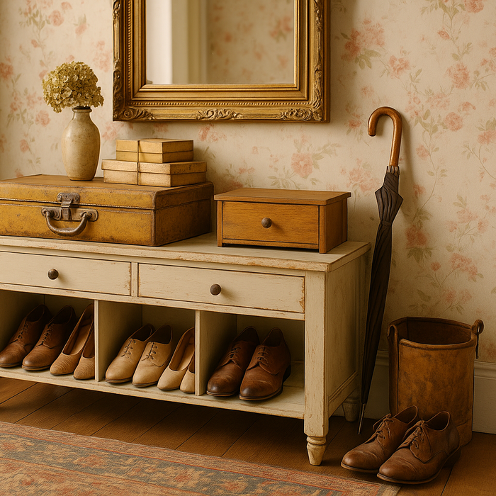 Charming Vintage Shoe Storage Ideas for Your Home