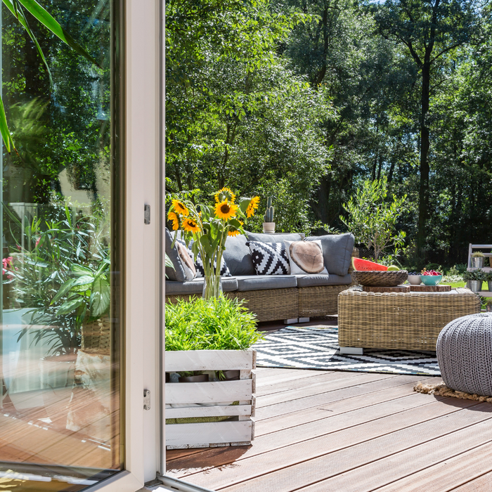 Cosy Outdoor Space With Rattan Patio Furniture