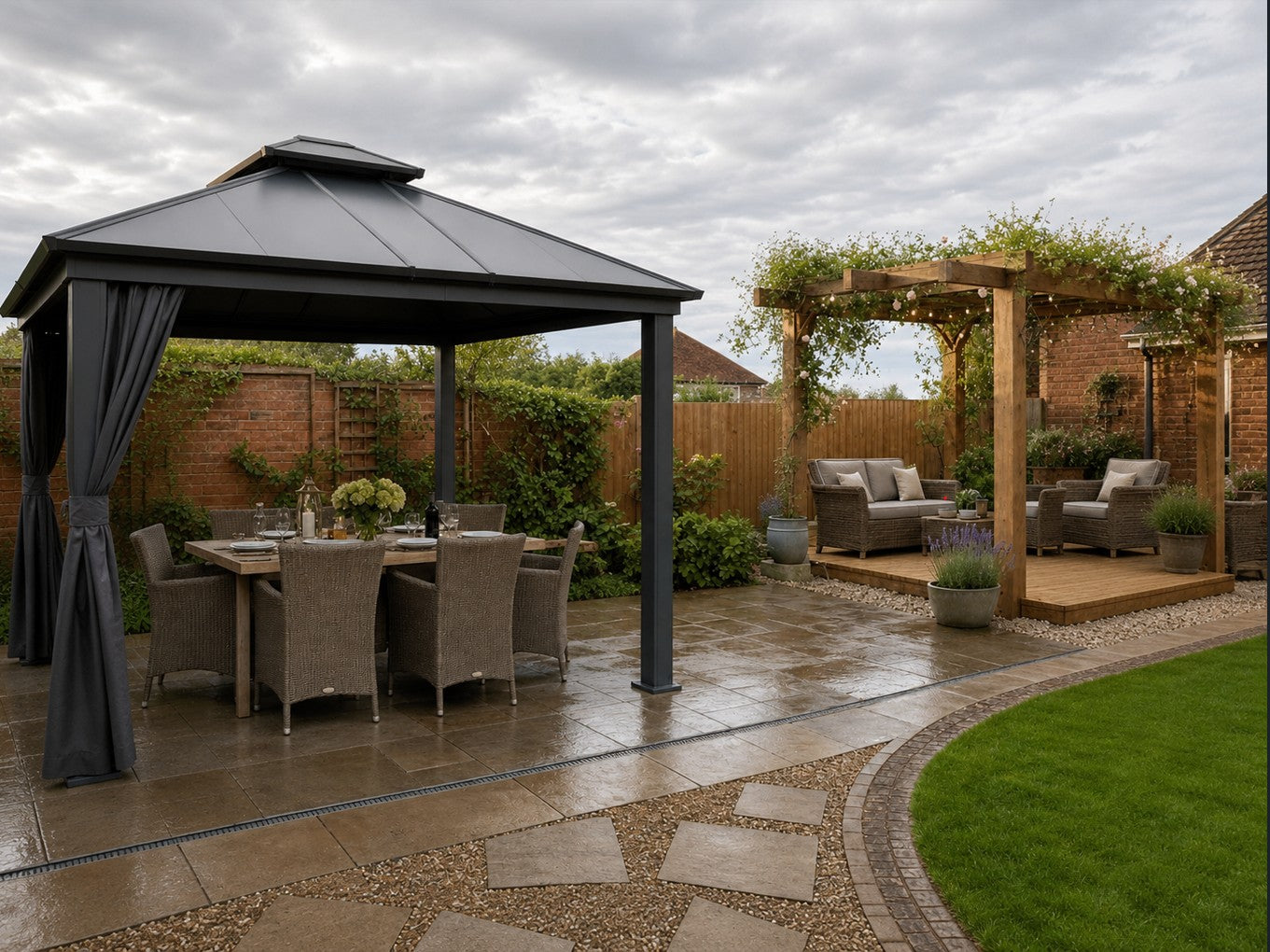 Garden Gazebo vs Pergola UK: How to Choose the Right Structure