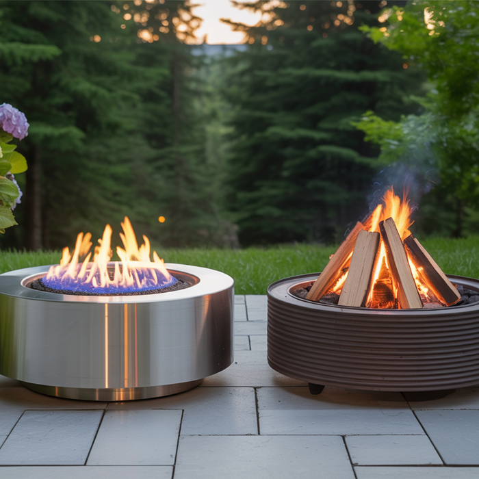 Gas vs Wood Burning Fire Pits Pros and Cons
