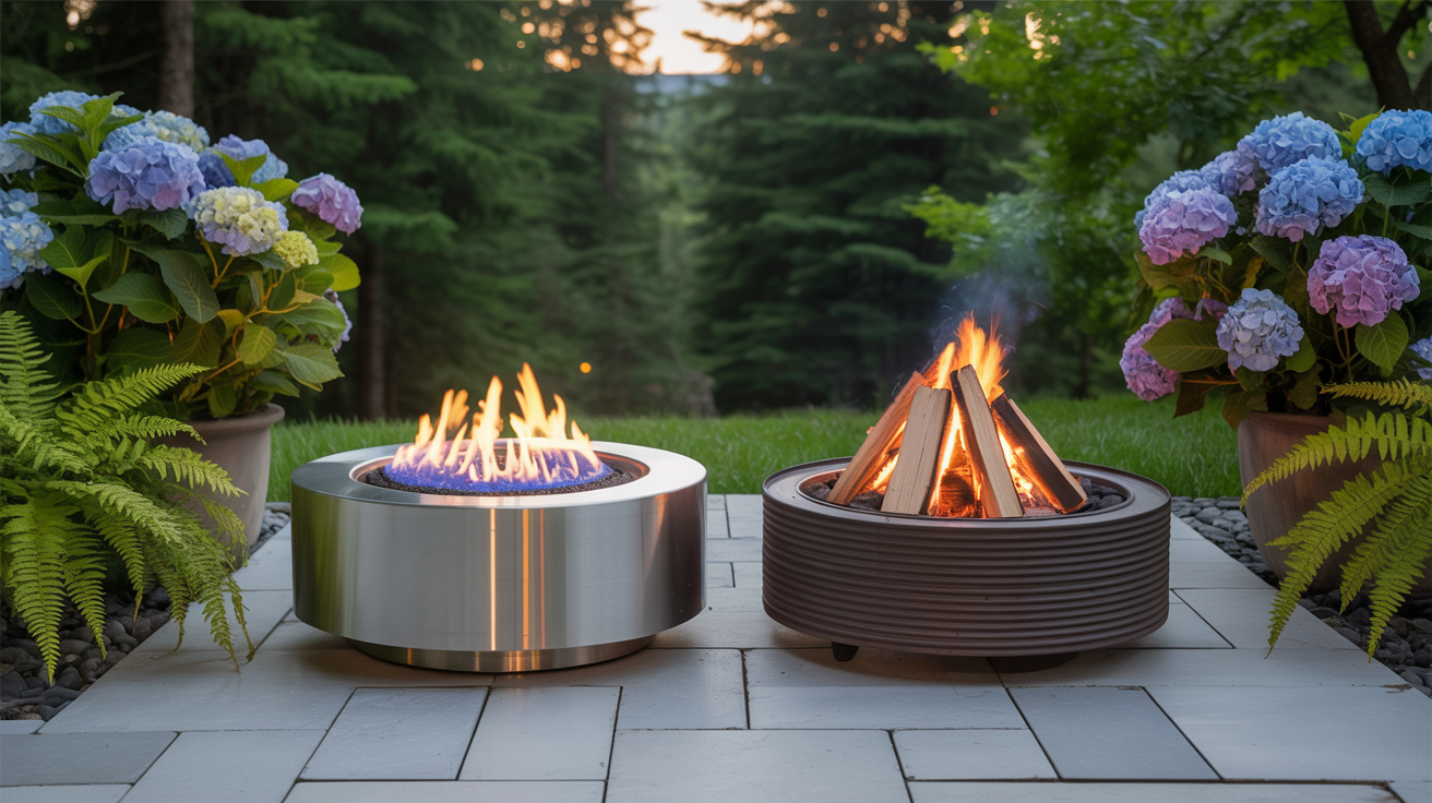 Gas vs Wood Burning Fire Pits Pros and Cons