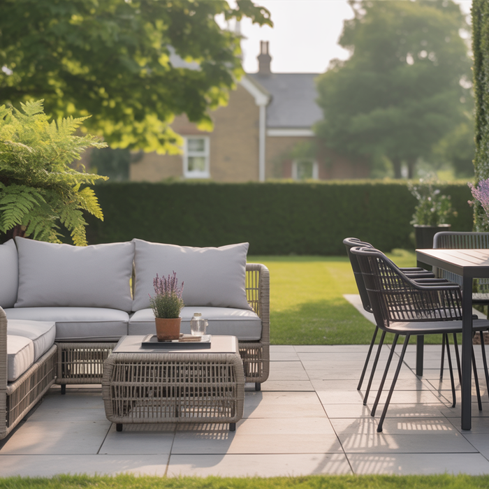 Rattan vs Metal Patio Sets Best for UK Climate