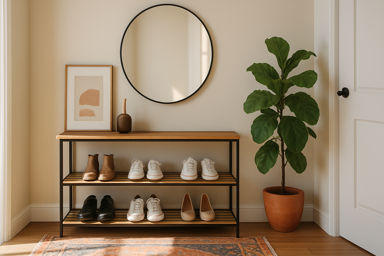 The Impact of Shoe Racks on Your Home Decor