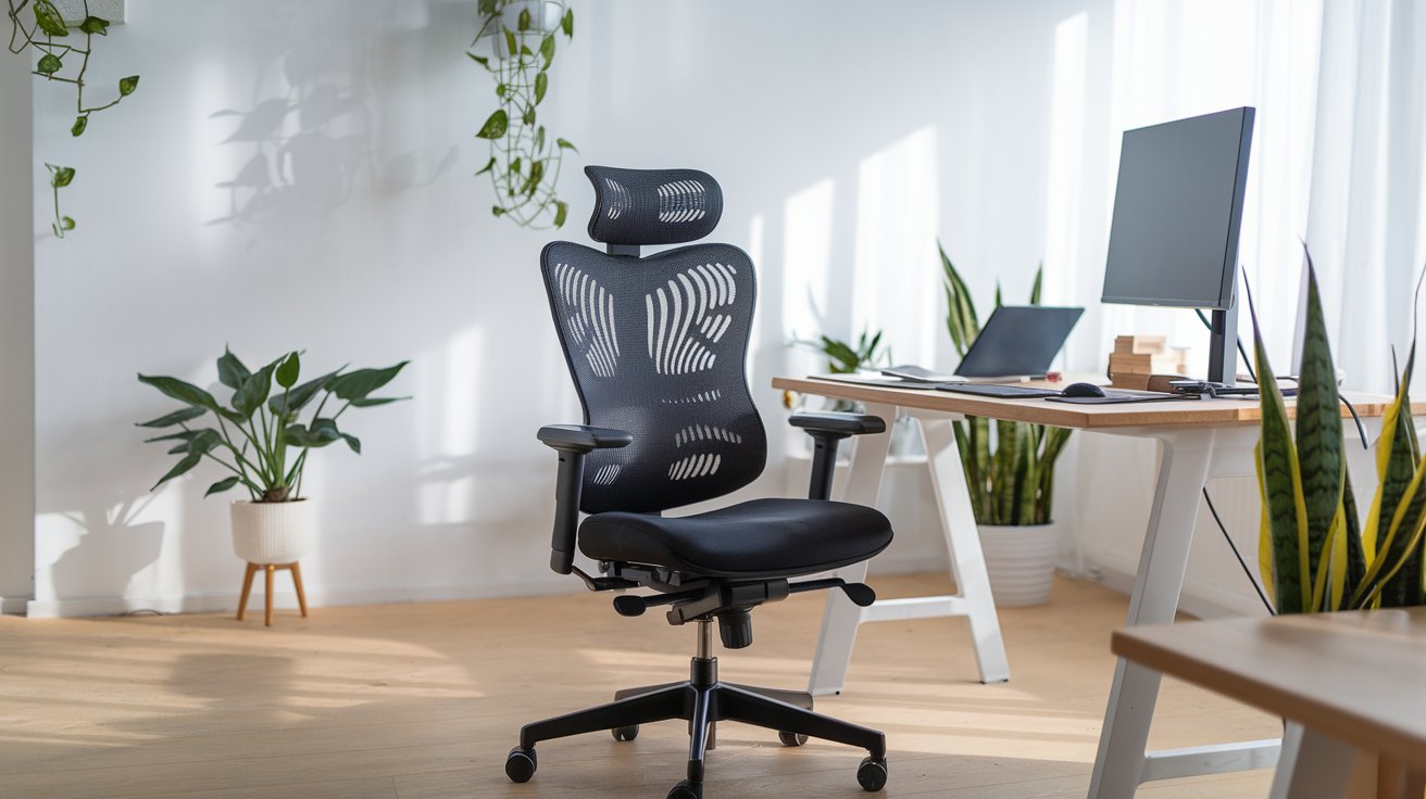 Image of a ergonomic home office chair