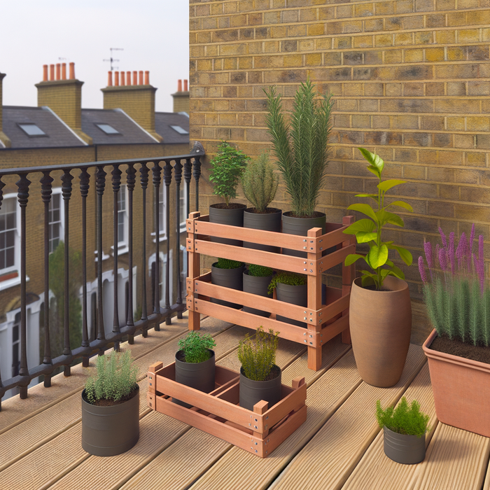 Botanical Bento Balcony Garden Ideas for Small Spaces