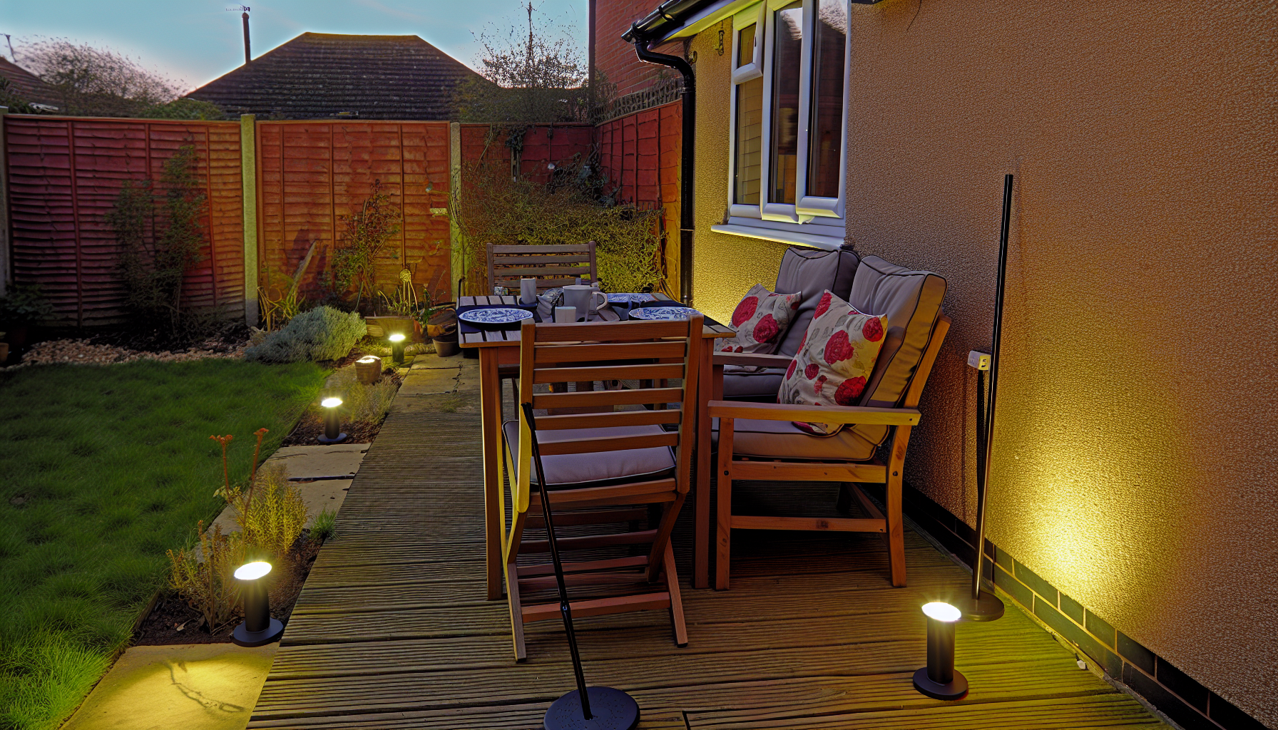 Solar Lights UK Patio Lighting Ideas For Small Outdoor Dining Area Opal Retail
