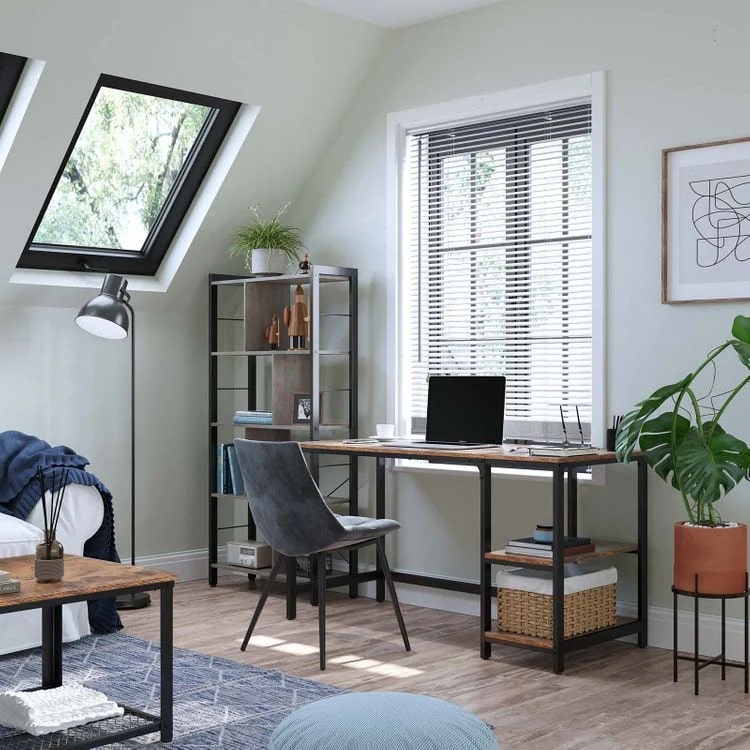 image of a modern home office with Vasagle Furniture