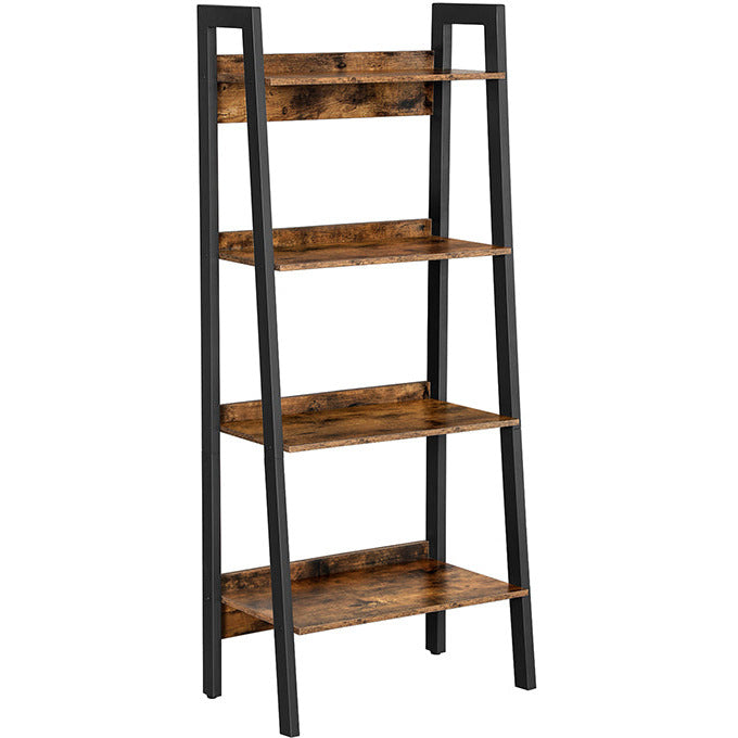 Vasagle Bookcase Ladder Shelf With 4 Shelves