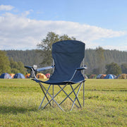 Folding camping chairs set of 2 with steel frame by SONGMICS Songmics
