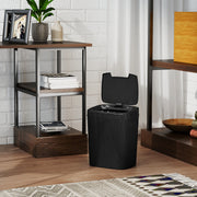 Automatic Sensor Kitchen Bin 15L Touchless and Hygienic Waste Solution for Home Black AOSOM