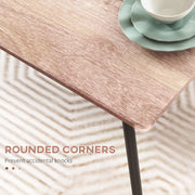 5 Piece Space Saving Dining Table and Chairs Set with Steel Frame for Small Kitchens Black