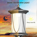 LED Solar Outdoor Lamp Post Garden Light 1.3M Waterproof IP44 Cool White by Outsunny