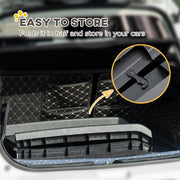 Foldable Dog Car Ramp for SUVs and Vehicles Non Slip Surface Easy to Store Black AOSOM