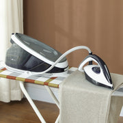 Steam Generator Iron with 8 Bar Pressure and 1.5L Tank for Fast Crease Removal, Blue