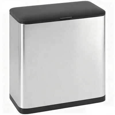 8L Hanging Kitchen Bin with Lid and Removable Inner Bucket for Kitchen Cabinet Doors