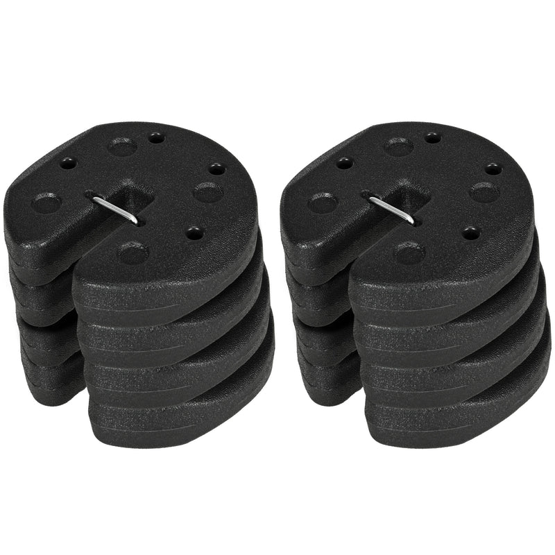 Set of 16 Gazebo Weights 48KG with Reinforce Pins and Carry Belt for Gazebos Tents Shelters by Outsunny
