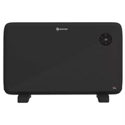 Image of a 1.2kW Convector Heater With Thermostat and Timer - Black