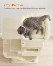 Cat lounging in the hanging hammock