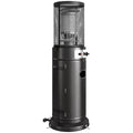 Outsunny 11kW black gas patio heater with protective mesh guard